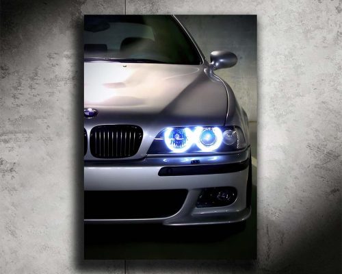 poster_metal_neon_led_bmw_m5_e39_wall